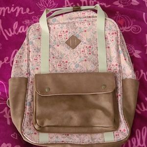 Cute floral claires backpack!